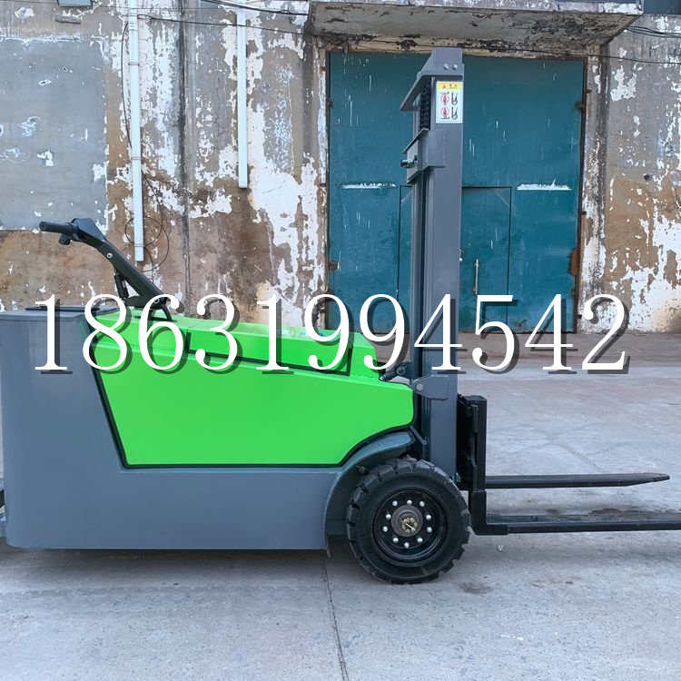 巨野县小型电动叉车1吨2吨步行站驾式电瓶堆高充电装卸车液压升降车铲车